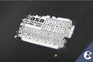 Precisando de adesivo destrutível casca de ovo?